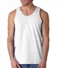 cheap Bangladesh wholesale clothing white classic tank top unisex printing t shirts and tank tops, yoga tank top