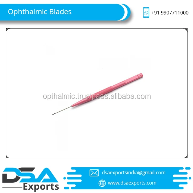 disposable ophthalmic mvr blade / knife for vitreoretinal