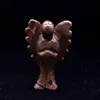 Natural Gemstones 2 inch Heteromorphic Hand Made Crystal Angels pocket mascot mini size Figurine crystal craft for gifts