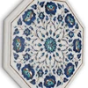Wholesale White Indian Marble Inlay Plate Home Decorative Marble Inlay Plate
