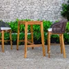 FLORES COLLECTION - Hot Summer with Bar Set 2 chairs and Table for Outdoor Furniture
