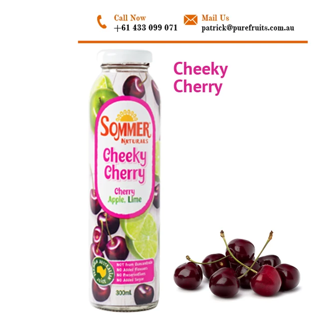 sommer naturals cheeky cherry 300ml fruit juice drink