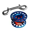Diving Reel Stainless Steel Double End Bolt Snap Hook Clip For Diving