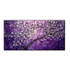 MYT Palette Knife Flowers Oil Painting Canvas Arts Wall For Living Room