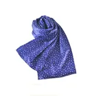 BLUE PHOENIX custom printed 100 silk kerchief scarf women hijab