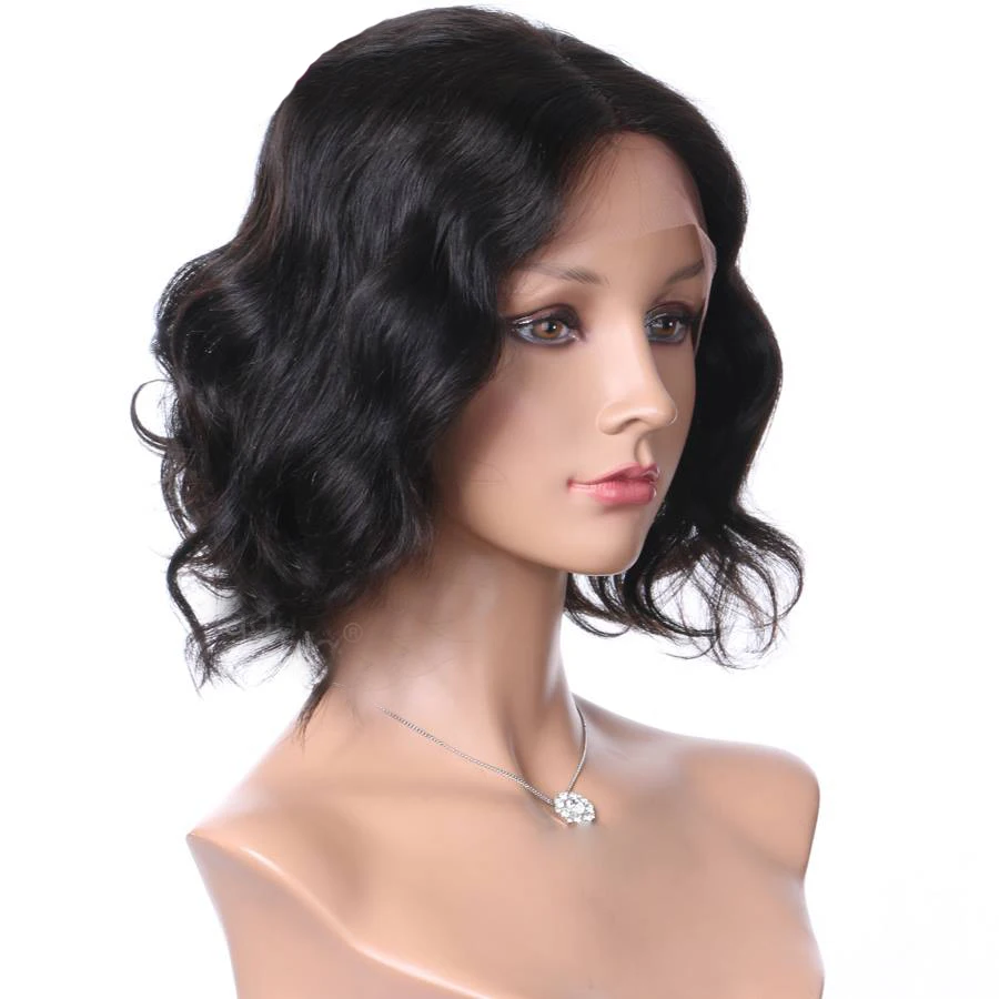 Wavy 8Inches Bob Wig ,Russian women Short cut Bob Style Human Hair 13*6 lace front wigs with baby hair
Wavy 8Inches Bob Wig ,Russian women Short cut Bob Style Human Hair 13*6 lace front wigs with baby hair