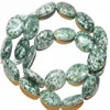 flat disc beads Tree agate flat oval beads wholesaler