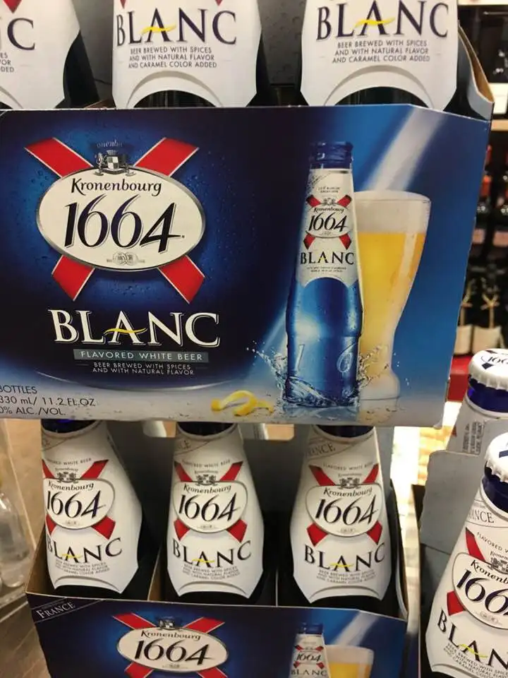 kronenbourg 1664 blanc 啤酒