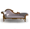 Carved Wood Chaise Lounge Furniture Classic Style