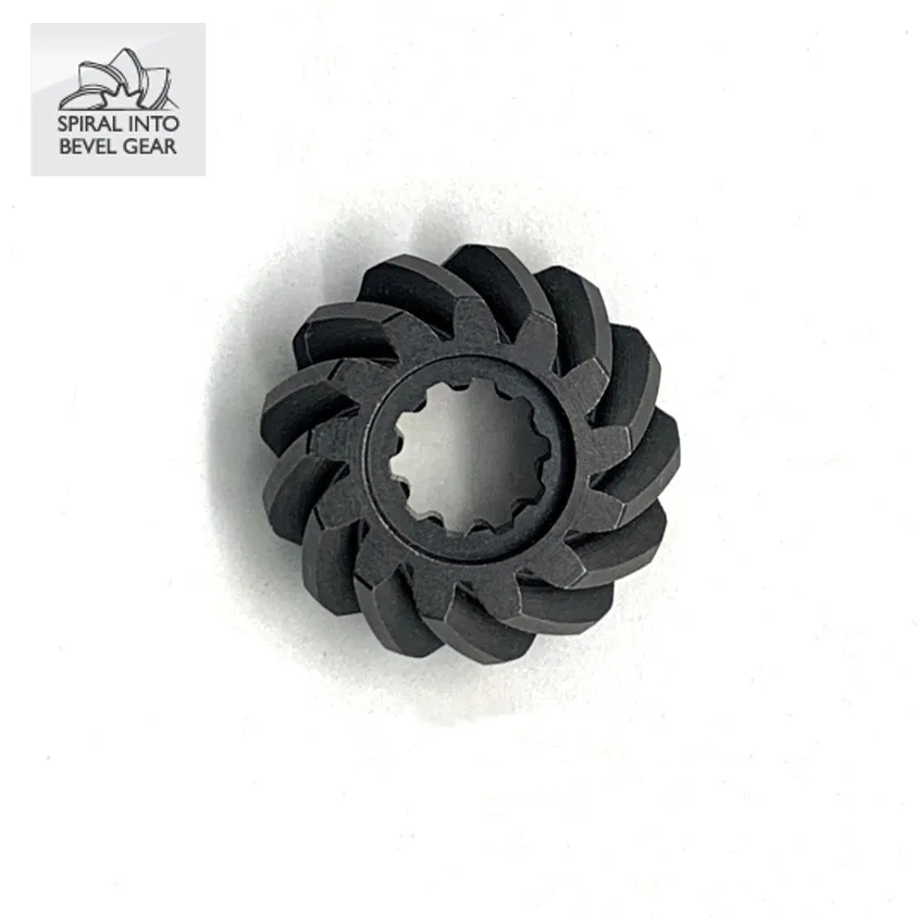 spiral bevel gear set black oxide for yamaha outboard parts 9.