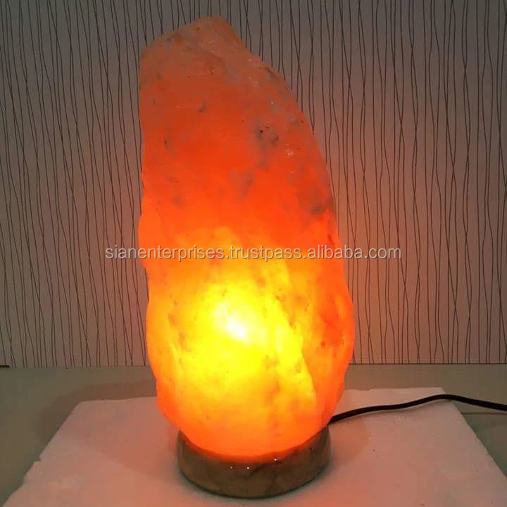 salt table lamp