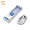 Small Plastic USB Data Cable Clear PVC/PET/PP Packaging Box With Lid