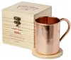 16oz Shiny Food Grade Moscow Mule Russian Copper Plated Drinking Coffee Beer Cocktail Vodka Mint