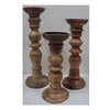 Set of 3 Simple Natural Beautiful Candle Stand