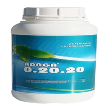 0.20.20 /water soluble phosphorus pentoxide (P2O5) %20/water soluble potassium oxide (K20) %20