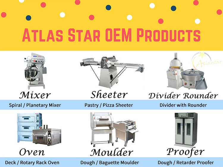 Automatic biscuit making machine price for bakery by Atlas Star