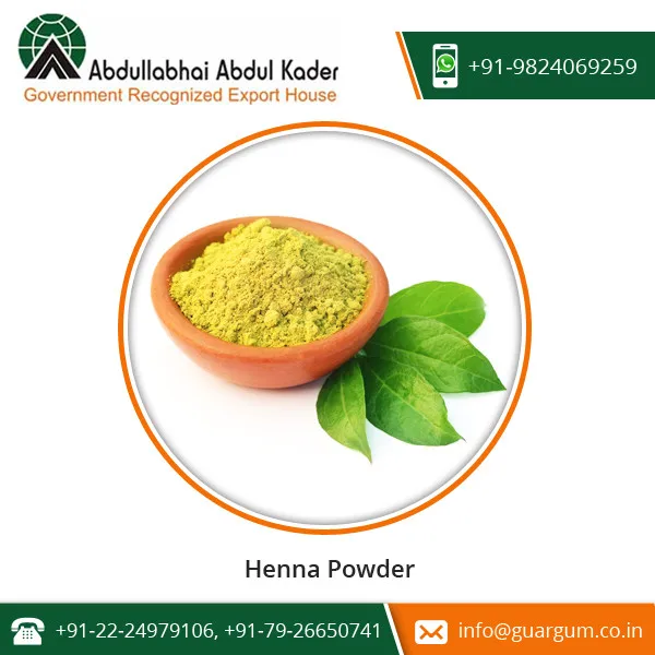 100% Natural & Non Allergenic Henna Powder for Hair Nourishment