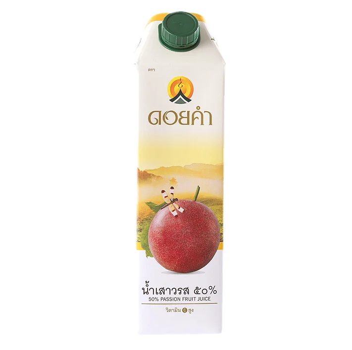 50% passion fruit juice - good taste and premium