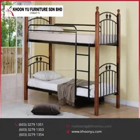 High Quality Metal Double Decker Bunk