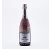 LUXURY WINE COLLECTION - PINK CRYSTAL STRASS WINE BOTTLE- ITALIAN SPARKLING ROSE WINE
