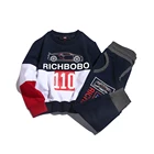 Trend comfort sport training jogging wear kids sport set for boys children