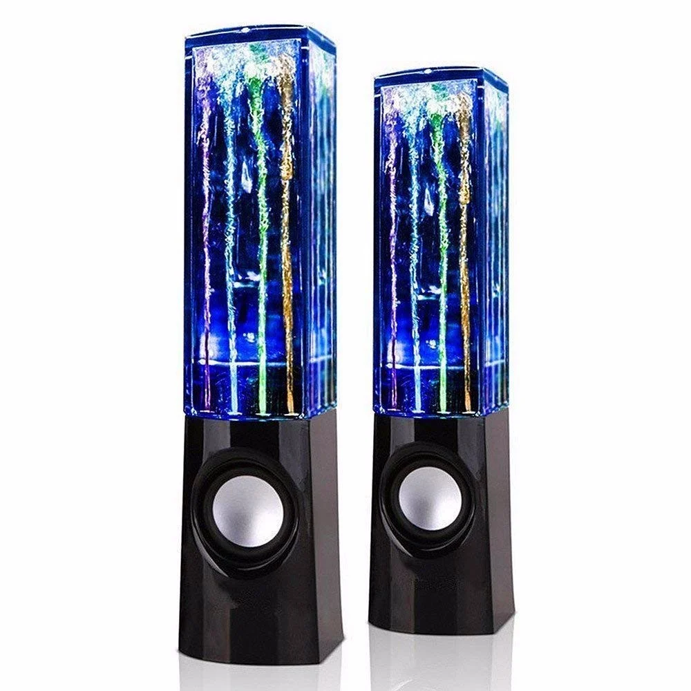Water dancing bluetooth speaker 2.0 usb power speaker with led light - ANKUX.COM