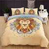Cheap 2pcs 3pcs Digital Print 3D Lion Full Size Duvet Cover Set Bed Sheet Set Comforter Set