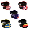 Neoprene Weight lifting Country Flagged Belts Hurley 6"