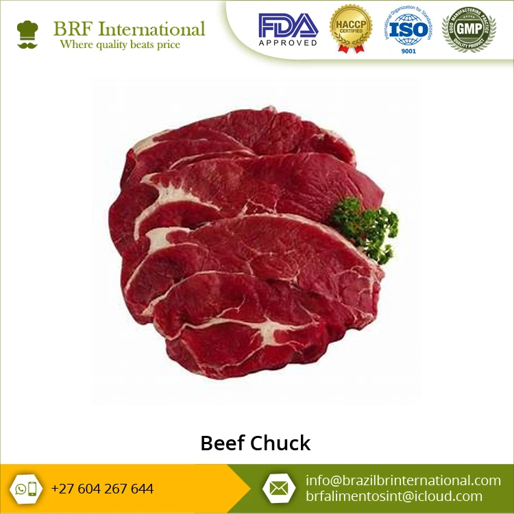 fresh quality frozen boneless beef chuck