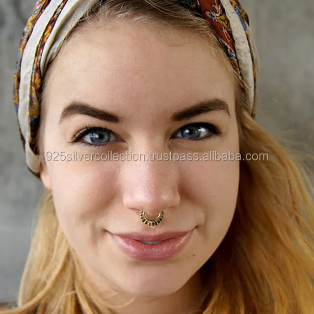 Hippie hot sale nose piercing