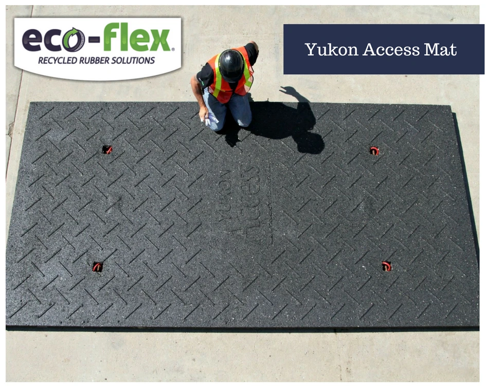 Yukon Rubber Access Mat Rig Mats Applications For Road Mats