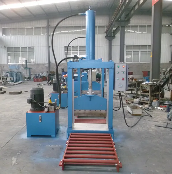 Hydraulic Synthetic Rubber Bale Cutting Machine 5 5kw 680mm Stroke