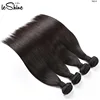 Best Quality Human Cuticle Aligned Indian Temple Mink Hair Bundles 11A Grade No Shed Shedding Free