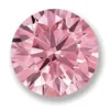 Certified round brilliant cut lab grown diamond