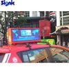 LED outdoor 3G/4G Wifi control taxi roof led display/led advertising screen/taxi top panel for car advertising