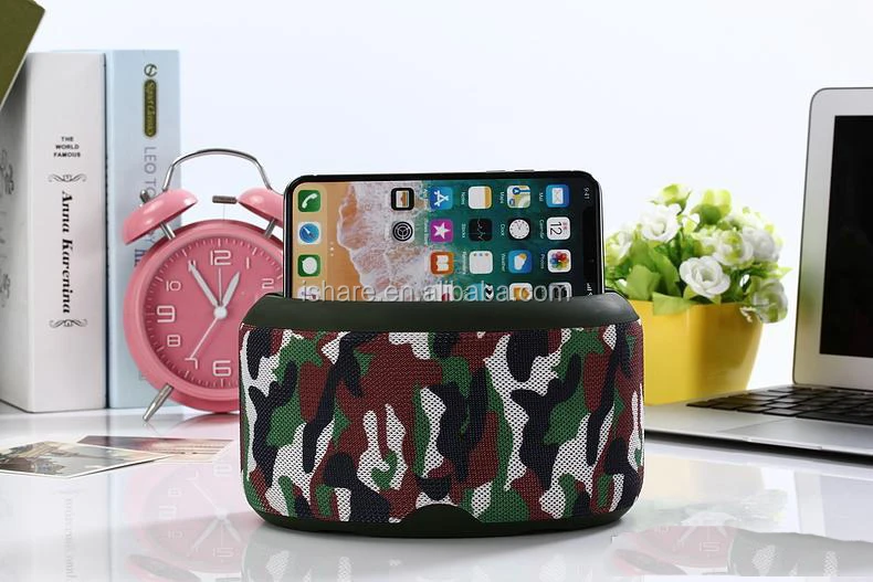 F22 Cloth Speaker with HD Sound Wireless Bluetooth Speakers with phone mount - ANKUX.COM