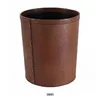 Superior Quality And Handcrafted Leather Product Home Dustbin