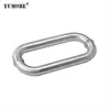 Customized special design iron plated 19mm square tube mirror glass gate handles