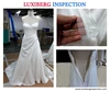Wedding Dress Quality Inspection Service in Suzhou / Highly Professional Inspection Service for Wedding Dress & Evening Dress