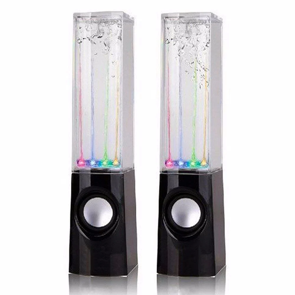 Water dancing bluetooth speaker 2.0 usb power speaker with led light - ANKUX.COM