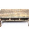 Industrial & vintage solid mango wood 3 drawer Coffee Table