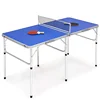 Best Choice Products 58in Indoor Outdoor Portable Folding PingPong Table Tennis Game Set