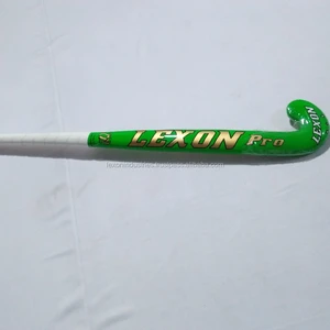 florescent green composite field hockey stick lexon brand