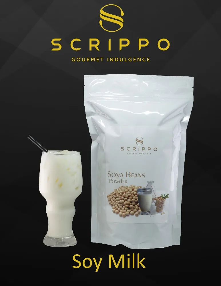 soy or soya bean milk powder scrippo soya powder