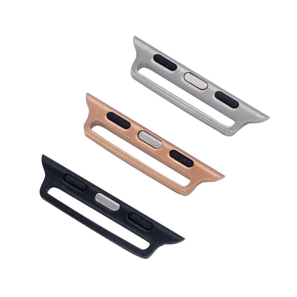 Special Watch Band Bracelet Connector Adapter For Apple Watch 38mm 42mm, Black;silver;gold;rose gold;new gold;etc.
Special Watch Band Bracelet Connector Adapter For Apple Watch 38mm 42mm, Black;silver;gold;rose gold;new gold;etc.