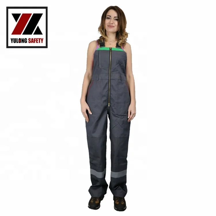 Cotton Welding Bib Overall