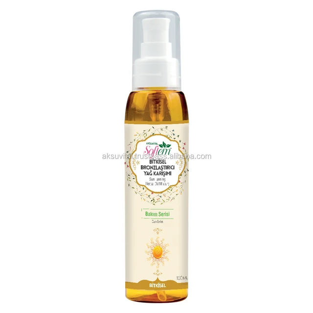 deep dark tan sun tanning oil natural herbal ingredients summer