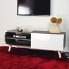 4 feet Dark Color high Quality Wooden LCD TV Stand Console