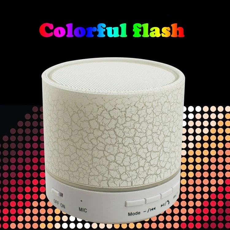 Cute Wireless Remote Control Musical glowing LED Mini lamp Bluetooth Speaker With Sucker - ANKUX.COM