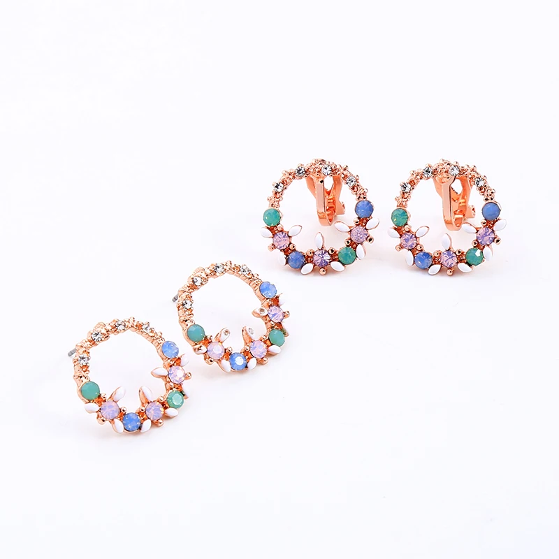 ed01981d Hot Selling Clear Summer Spring Rose Gold Plated Enamel Light Rose Crystal Flower Shape Hoop Earrings for Young Girls
ed01981d Hot Selling Clear Summer Spring Rose Gold Plated Enamel Light Rose Crystal Flower Shape Hoop Earrings for Young Girls